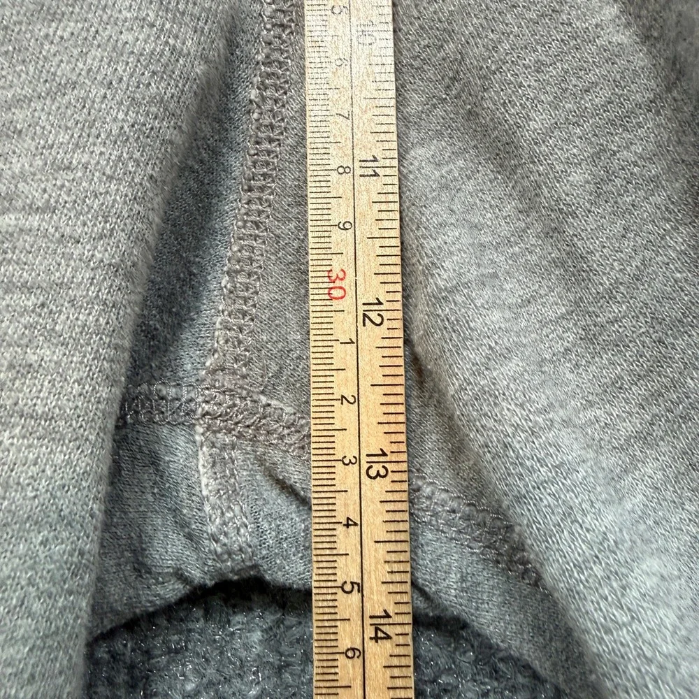 J.Crew Sweatpants Men Large‎ Gray Authentic Fleece Drawstring Tapered Leg Jogger